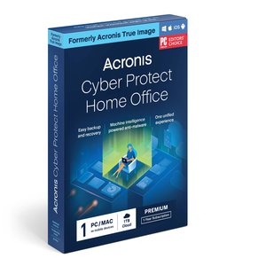Acronis Cyber Protect Home Office Premium 1 Year Subscription for 1 Computer + 1TB Acronis Cloud Storage - Digital Download
