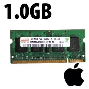 (*) 1.0GB Apple-Hynix Factory Original PC3-10600 1333MHz DDR3 204-Pin SO-DIMM Memory Module
