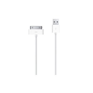 1.0 Meter (39") Apple Genuine 30 pin Dock Connector to USB 2.0 Cable (for iPods, iPads, iPhones with 30 pin connector)