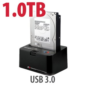 1.0TB 7200RPM HD & NewerTech Voyager S3 'SuperSpeed' USB 3.0 Interface SATA 6Gb/s Dock Bundle