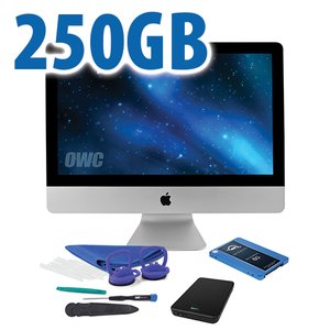 DIY Kit for 2012 - 2019 21.5" iMac's factory HDD: 250GB OWC Mercury Electra 6G SSD.