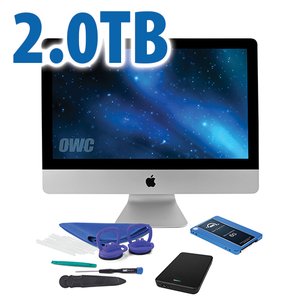 DIY Kit for 2012 - 2019 21.5" iMac's factory HDD: 2.0TB OWC Mercury Electra 6G SSD.