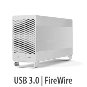 (*) OWC Mercury Elite Pro Dual RAID USB 3.0 / FireWire 800 Enclosure Kit