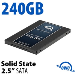 (*) 240GB OWC Mercury Extreme Pro 6G 2.5-inch 7mm SATA 6.0Gb/s Solid-State Drive