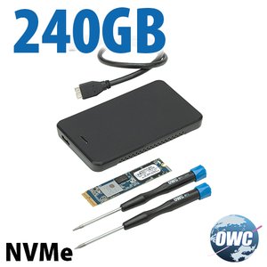 240GB OWC Aura Pro X2 SSD Upgrade Solution for Select 2013 and Later MacBook Air & MacBook Pro