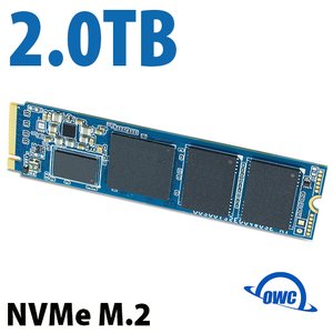 (*) 2.0TB OWC Aura XPLOT Pro Enterprise Class PCIe 3.0 NVMe M.2 SSD
