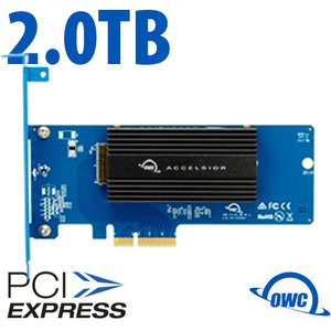 (*) 2.0TB OWC Accelsior 1M2 NVMe PCIe SSD
