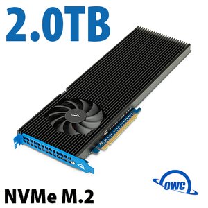 2.0TB OWC Accelsior 8M2 PCIe NVMe M.2 SSD Storage Solution
