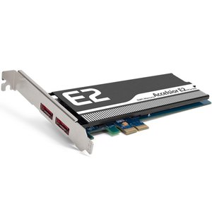 (*) 960GB OWC Mercury Accelsior E2 PCI Express High-Performance SSD with eSATA Expansion Ports