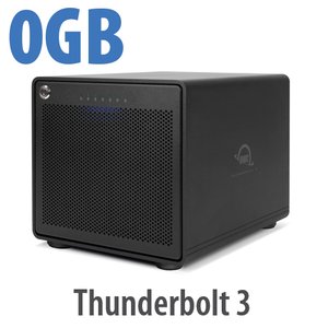 (*) OWC ThunderBay 6 RAID Ready 6-Bay External Storage Enclosure with Dual Thunderbolt 3 Ports