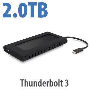 (*) 2.0TB OWC Envoy Pro EX with Thunderbolt 3 - Rugged High-Performance Ultra-Compact External SSD