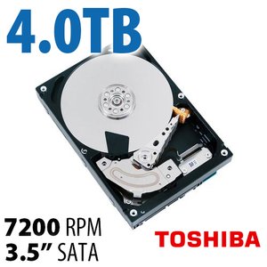 (*) Toshiba 4.0TB MD08ADA Series Hard Disk Drive
